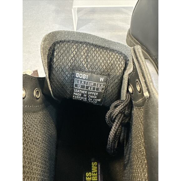 Shoes for Crews Slip Resistant Men's Lace-Up Work Boots Size 13W - Picture 10 of 10